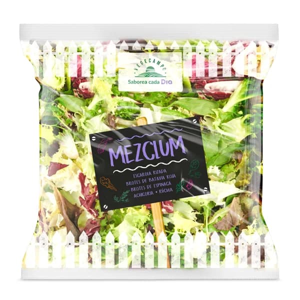 Ensalada mezclum Vegecampo de Dia bolsa 150 g - 0.15 kg - Imagen del producto en Findit