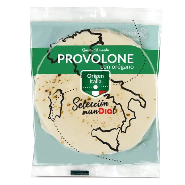 Queso provolone con orégano Selección Mundial de Dia bolsa 150 g - 0.15 kg - Imagen del producto en Findit