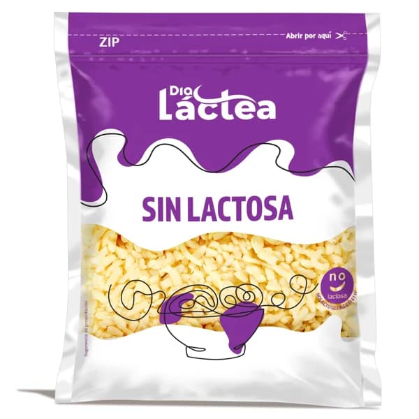 Queso sin lactosa rallado Dia Láctea bolsa 150 g - 0.15 kg - Imagen del producto en Findit