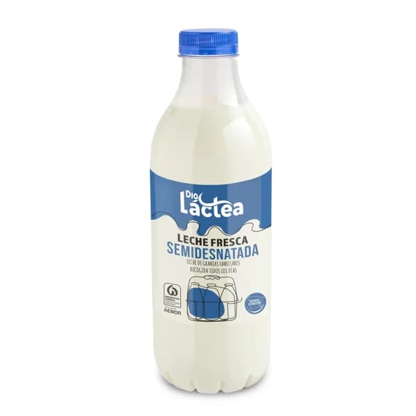 Leche fresca semidesnatada Dia Láctea botella 1 l - 1 l - Imagen del producto en Findit