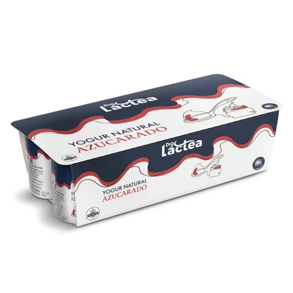 Yogur natural azucarado Dia Láctea pack 8 x 125 g - 1 kg - Imagen del producto en Findit