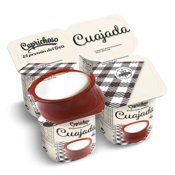 Cuajada Caprichoso Dia pack 4 x 125 g - 1 ud - Imagen del producto en Findit