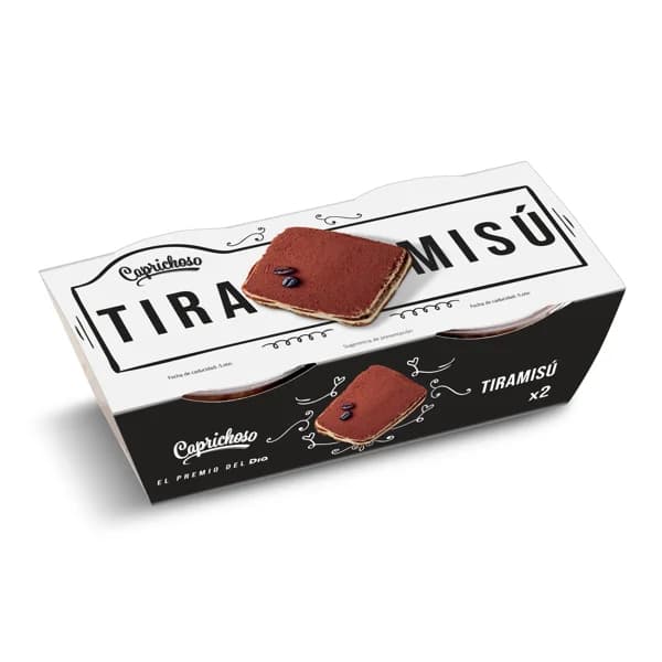 Tiramisú Caprichoso Dia pack 2 x 90 g - 0.18 kg - Imagen del producto en Findit