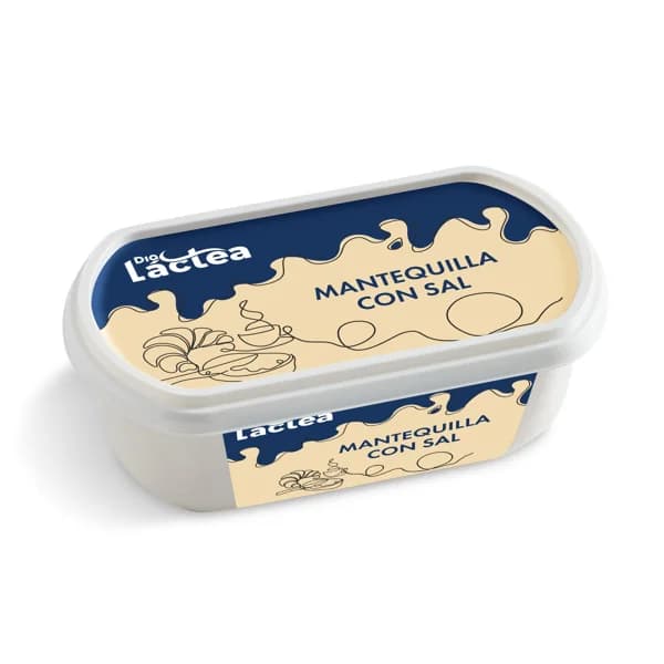 Mantequilla con sal Dia Láctea tarrina 250 g - 0.25 ud - Imagen del producto en Findit