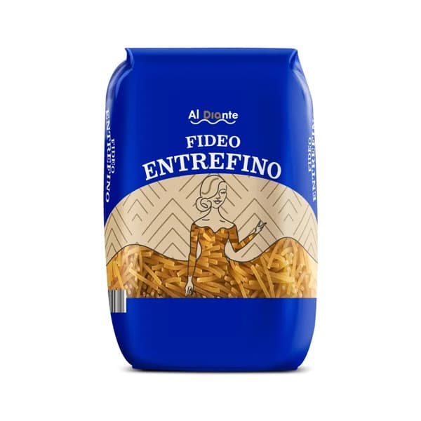 Fideo entrefino Al Diante Dia bolsa 500 g - 0.5 kg - Imagen del producto en Findit
