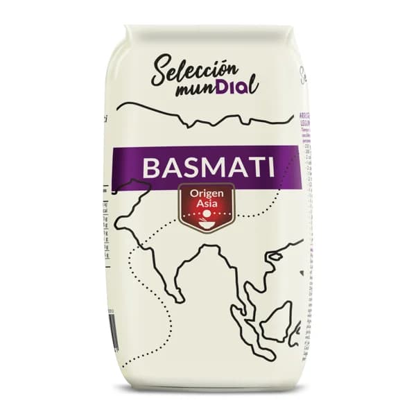 Arroz basmati Selección Mundial de Dia paquete 1 Kg - 1 ud - Imagen del producto en Findit