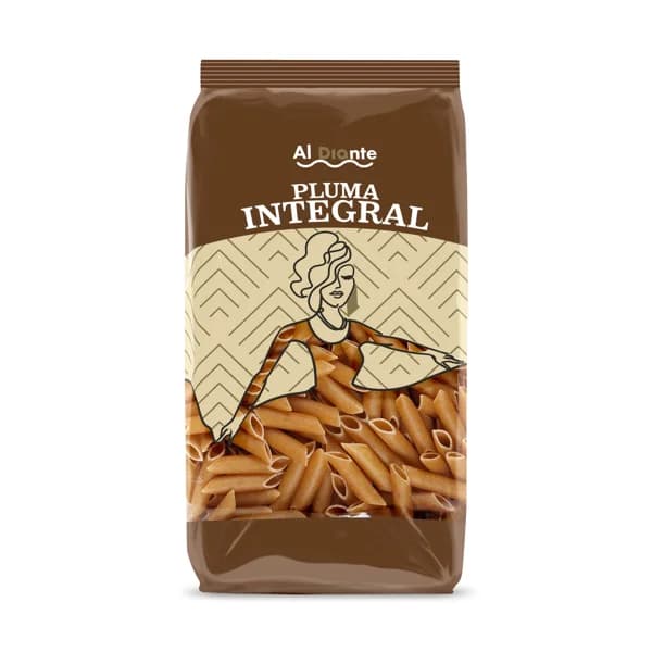 Macarrón integral Al Diante Dia bolsa 500 g - 0.5 kg - Imagen del producto en Findit