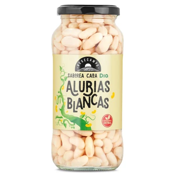 Alubias blancas extra Vegecampo de Dia frasco 400 g - 0.4 kg - Imagen del producto en Findit