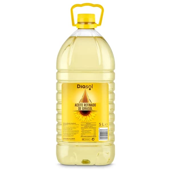 Aceite refinado de girasol Diasol garrafa 5 l - 5 l - Imagen del producto en Findit