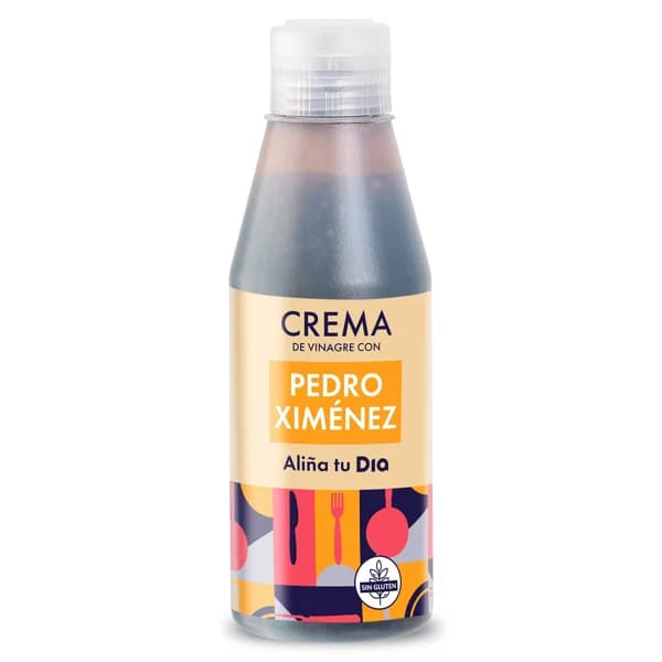 Crema de vinagre con Pedro Ximénez Aliña tu Dia botella 220 ml - 0.22 l - Imagen del producto en Findit