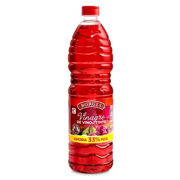 Vinagre de vino tinto Borges botella 1 l - 1 l - Imagen del producto en Findit