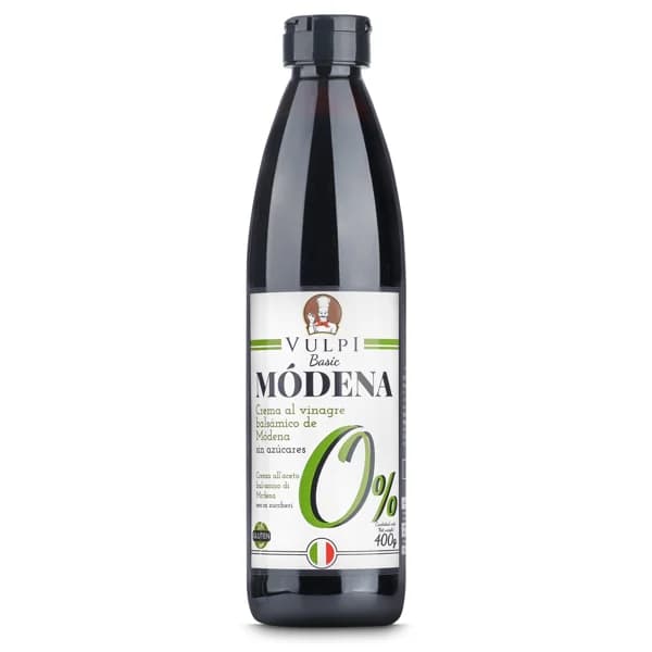 Crema vinagre de módena sin azúcares añadidos Vulpi botella 400 ml - 0.4 l - Imagen del producto en Findit