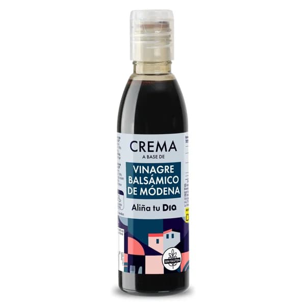 Crema de vinagre de módena Aliña tu Dia botella 250 ml - 0.25 l - Imagen del producto en Findit