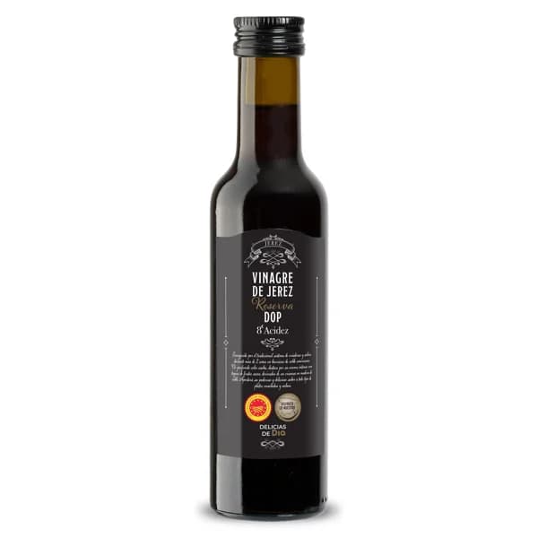 Vinagre de jerez reserva D.O.P. Delicias de Dia botella 250 ml - 0.25 l - Imagen del producto en Findit