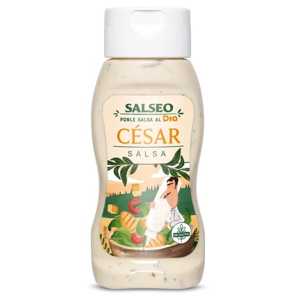 Salsa césar Salseo de Dia bote 300 ml - 0.3 l - Imagen del producto en Findit