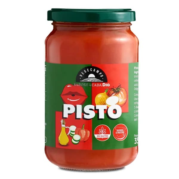 Pisto con aceite de oliva Vegecampo de Dia frasco 350 g - 0.35 kg - Imagen del producto en Findit