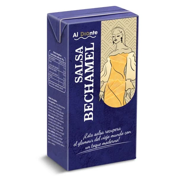 Salsa bechamel Al Diante Dia brik 500 ml - 0.5 l - Imagen del producto en Findit