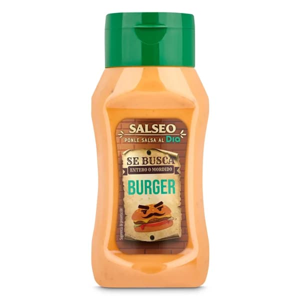 Salsa para hamburguesas Salseo de Dia bote 300 g - 0.32 kg - Imagen del producto en Findit