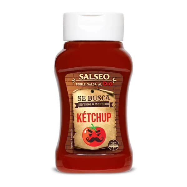 Ketchup Salseo de Dia bote 340 g - 0.34 kg - Imagen del producto en Findit