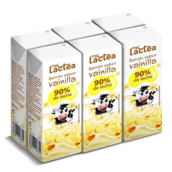 Batido de vainilla Dia lactea brik 6 x 200 ml - 1.2 l - Imagen del producto en Findit