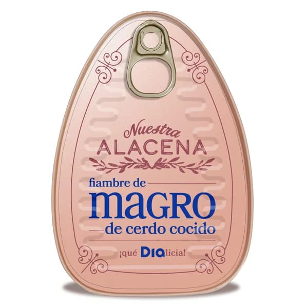 Magro de cerdo cocido Nuestra Alacena de Dia lata 200 g - 0.2 kg - Imagen del producto en Findit