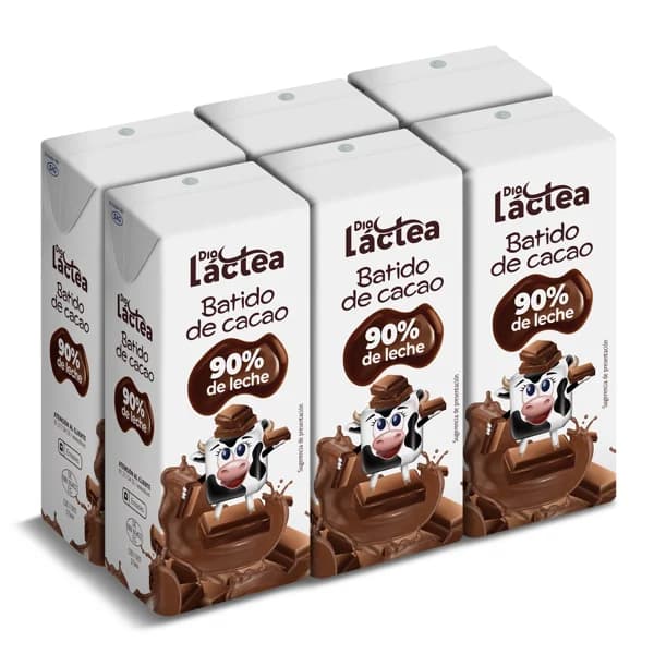 Batido de cacao 90% Dia lactea brik 6 x 200 ml - 1.2 l - Imagen del producto en Findit