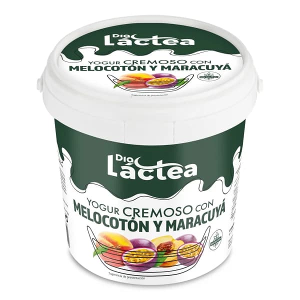 Yogur cremoso con melocotón y maracuyá Dia Láctea tarrina 1 Kg - 1 kg - Imagen del producto en Findit
