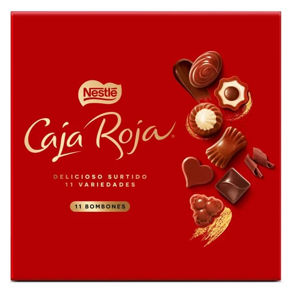 Bombones surtidos Nestlé Caja Roja caja 103 g - 1 ud - Imagen del producto en Findit