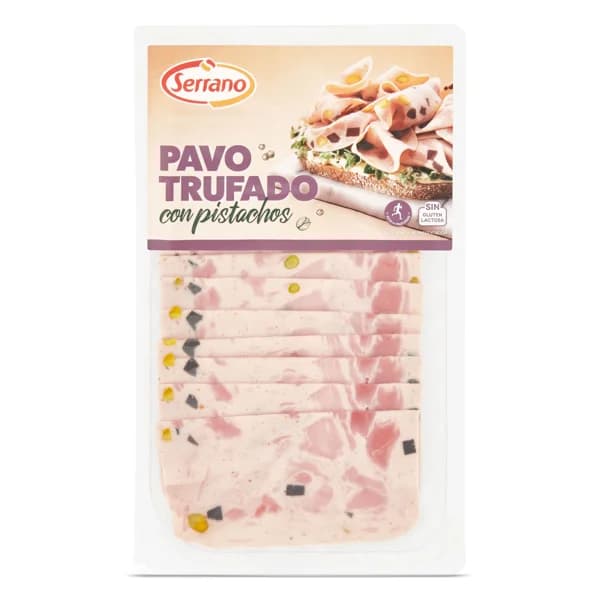 Pavo trufado con pistachos Serrano sobre 150 g - 0.15 kg - Imagen del producto en Findit