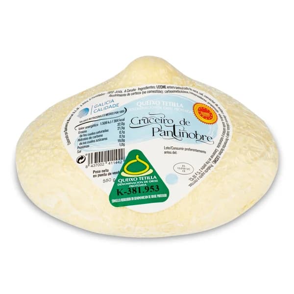 Queso de tetilla D.O.P. Cruceiro 550 g - 1 ud - Imagen del producto en Findit