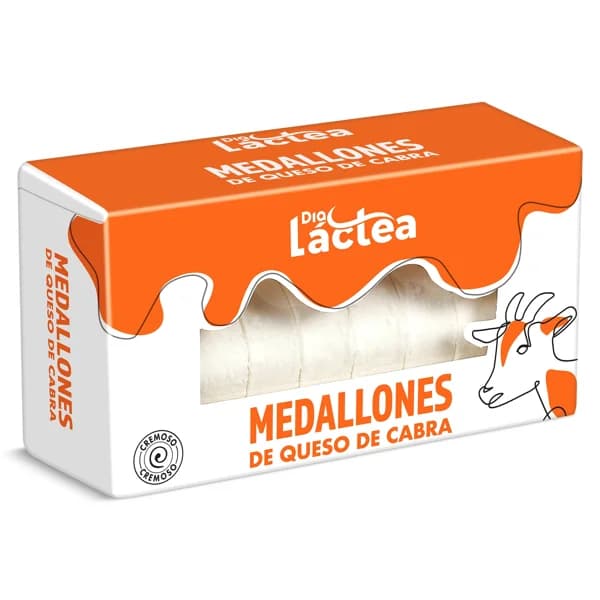 Medallones de queso de cabra Dia Láctea 100 g - 0.1 kg - Imagen del producto en Findit