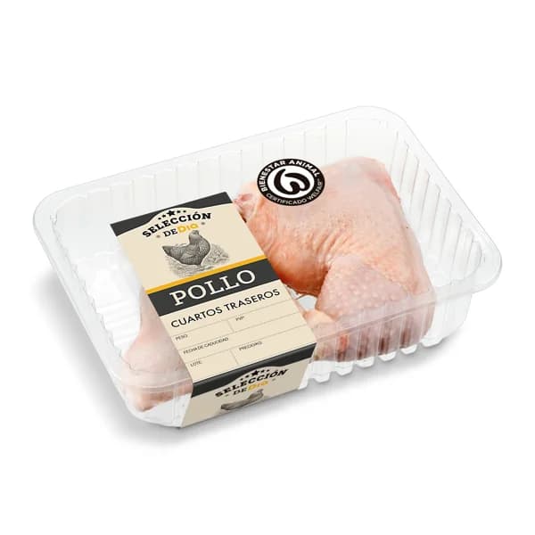 Cuartos traseros de pollo Selección de Dia bandeja 760 g aprox. - 0.78 kg - Imagen del producto en Findit