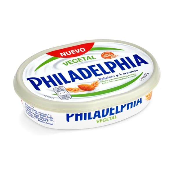 Crema de untar vegetal Philadelphia tarrina 145 g - 0.15 kg - Imagen del producto en Findit