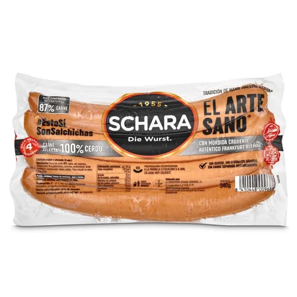 Salchichas meisterhand Schara bolsa 340 g - 0.34 kg - Imagen del producto en Findit