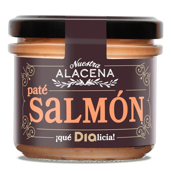 Paté de salmón Nuestra Alacena de Dia frasco 110 g - 0.11 kg - Imagen del producto en Findit
