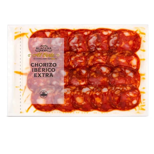 Chorizo ibérico Nuestra Alacena de Dia sobre 90 g - 0.09 kg - Imagen del producto en Findit