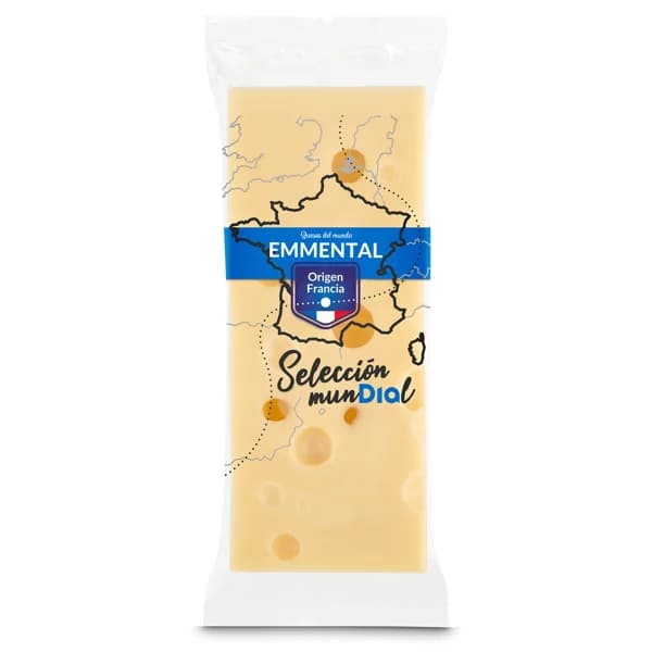 Queso emmental Selección Mundial de Dia bolsa 220 g - 0.22 kg - Imagen del producto en Findit