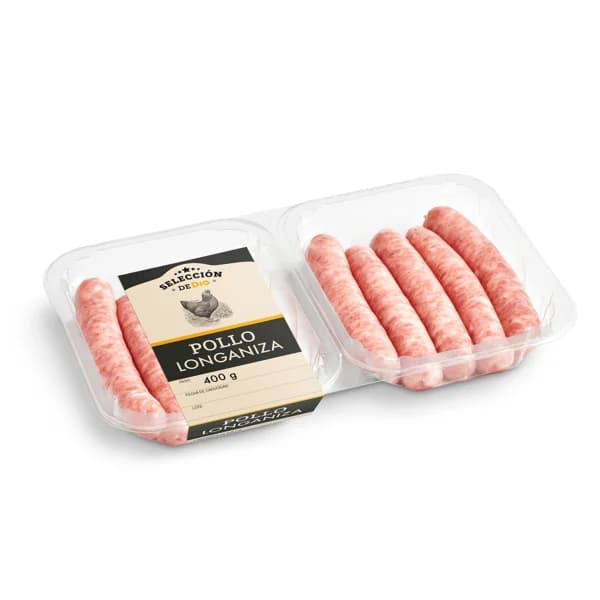 Longaniza de pollo Selección de Dia bandeja 400 g - 0.4 kg - Imagen del producto en Findit