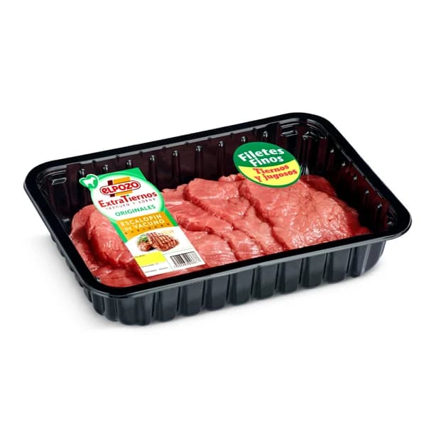 Escalopín de vacuno extratierno Elpozo Extratiernos bandeja 600 g aprox. - 0.35 kg - Imagen del producto en Findit