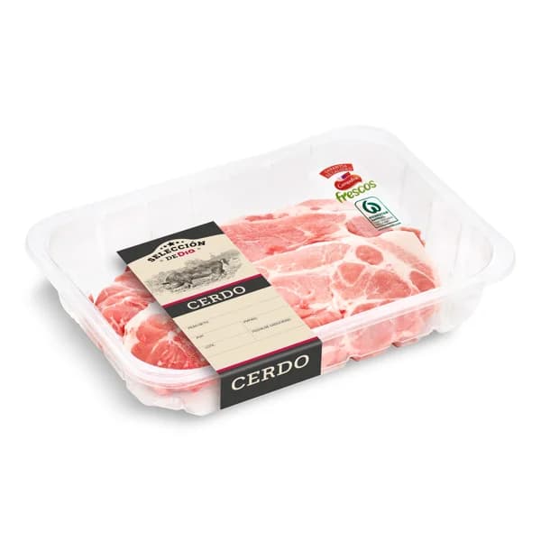 Chuleta de aguja de cerdo Selección de Dia bandeja 600 g aprox. - 0.6 kg - Imagen del producto en Findit