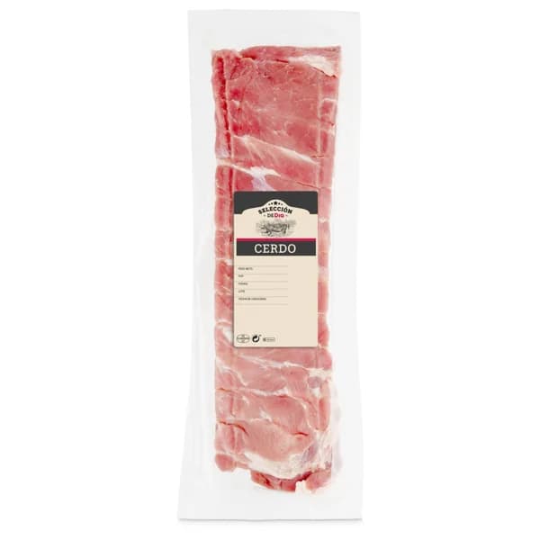 Tira de costilla de cerdo envasada al vacío Selección de Dia bolsa 900 g aprox. - 1.12 kg - Imagen del producto en Findit