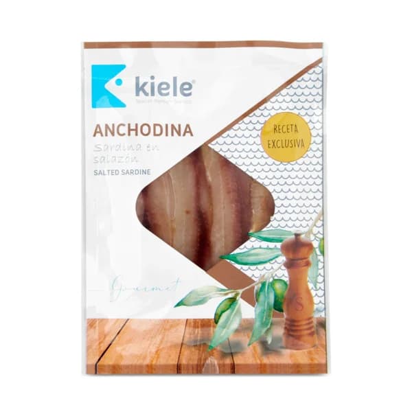 Filetes de sardina anchoada en salazón Kiele bandeja 50 g - 0.05 kg - Imagen del producto en Findit