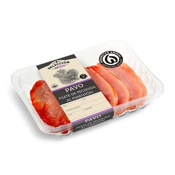 Filete de pavo al pimentón Selección de Dia bandeja 575 g aprox. - 0.58 kg - Imagen del producto en Findit