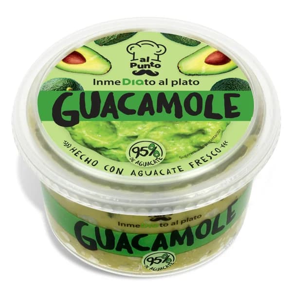 Guacamole Al Punto Dia tarrina 200 g - 0.2 kg - Imagen del producto en Findit