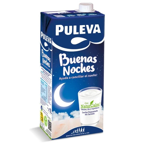 Bebida láctea buenas noches Puleva brik 1 l - 1 ud - Imagen del producto en Findit