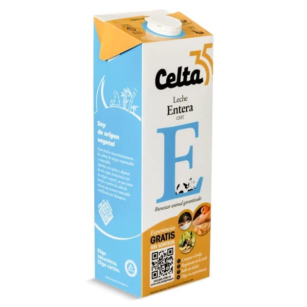 Leche entera Celta brik 1.5 l - 1.5 ud - Imagen del producto en Findit