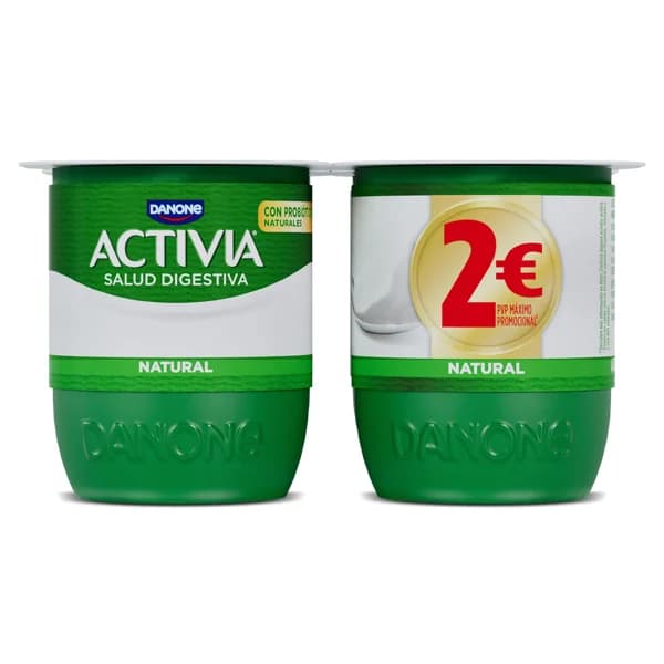Bífidus natural Activia pack 4 x 120 g - 1 ud - Imagen del producto en Findit