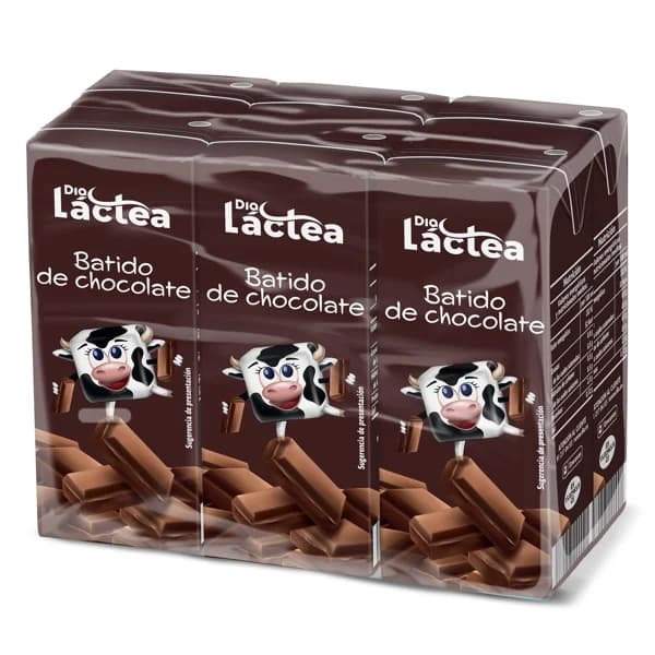Batido de chocolate Dia Láctea brik 6 x 200 ml - 1.2 l - Imagen del producto en Findit