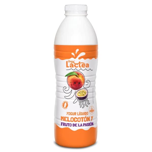 Yogur líquido sabor melocotón y maracuyá Dia Láctea botella 1 Kg - 1 kg - Imagen del producto en Findit