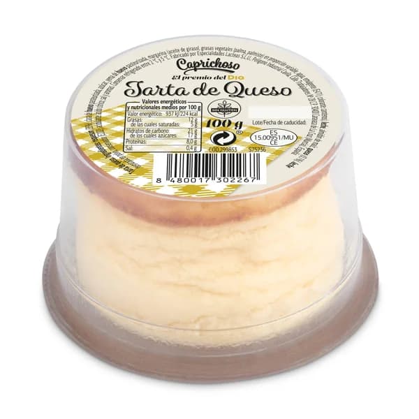 Tarta de queso Caprichoso Dia tarrina 100 g - 0.1 kg - Imagen del producto en Findit